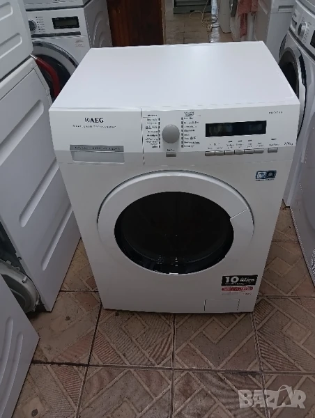 Пералня със сушилня АЕГ Aeg Protex 7/4 кг 2 години гаранция!, снимка 1