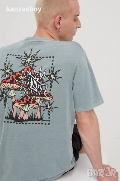 Volcom Widgets S/S T-Shirt Stormy Sea - страхотна мъжка тениска КАТО НОВА М, снимка 1