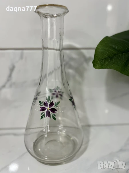 Vtg ръчно рисувана ваза/ гарафа Германия от 60-те години, снимка 1