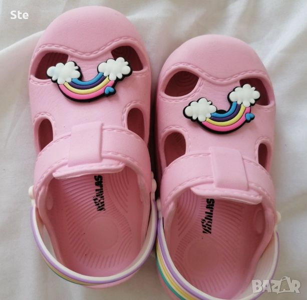 Розови кроксове 27 номер, снимка 1