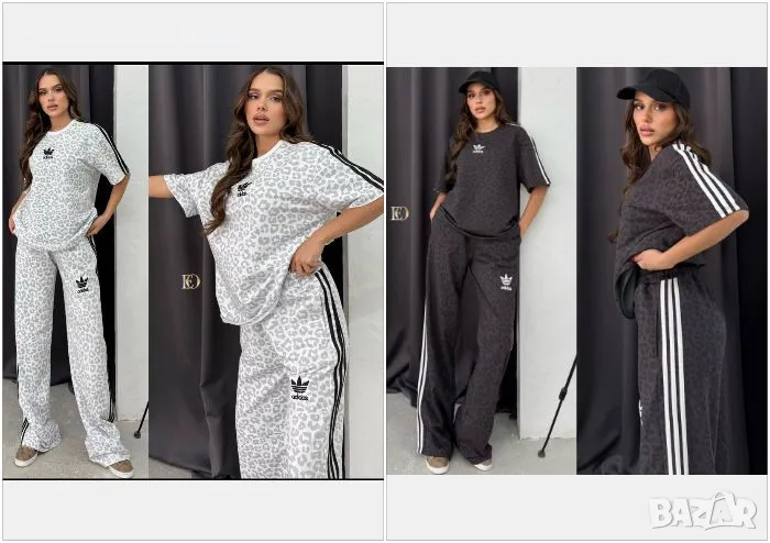 Adidas Дамски Спортен Комплект🔝Дамски Спортен Екип Адидас - 2 Налични Цвята Код A433, снимка 1