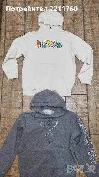 ватирани суичъри с качулка H&M, снимка 1