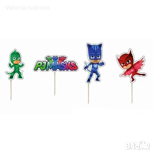 Комплект топери PJ Mask, 8 броя 99934, снимка 1