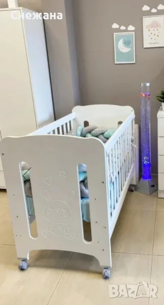 Детска кошара на 3 нива с колелца, снимка 1