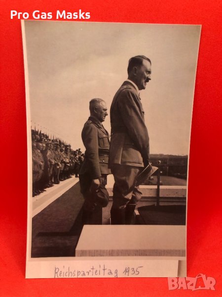 Снимка Адолф Хитлер в Райхспартейтаг само за 10 лв. В Годината когато губи живота си. , снимка 1