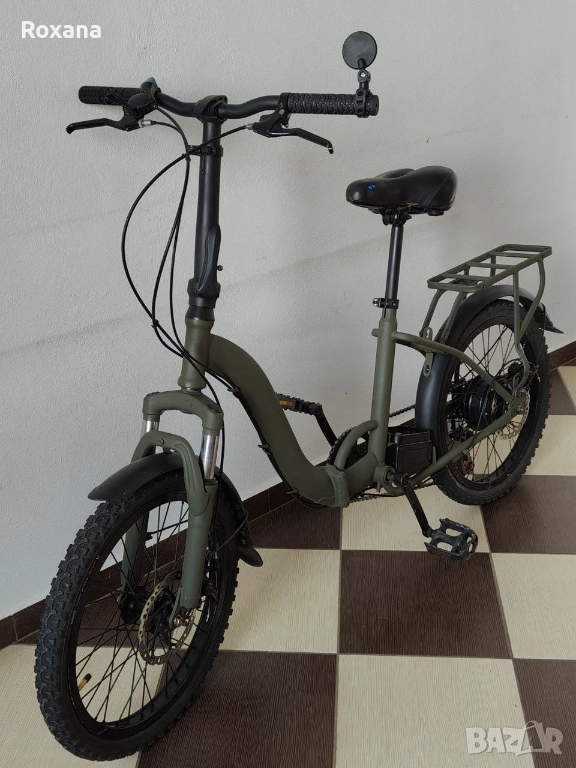 Велосипед 20 цола, като незавършен проект за електро колело. , снимка 1