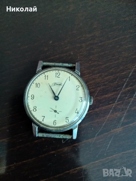 Стар руски часовник работещ механичен, снимка 1