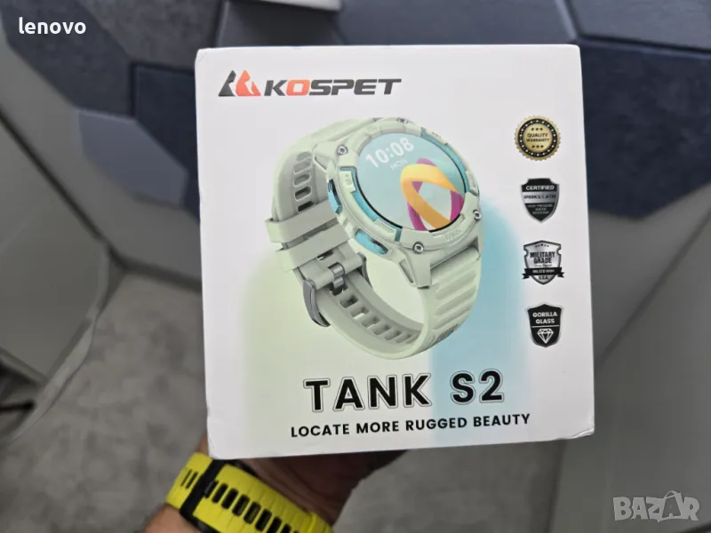 Kospet Tank S2 GPS смарт часовник, снимка 1