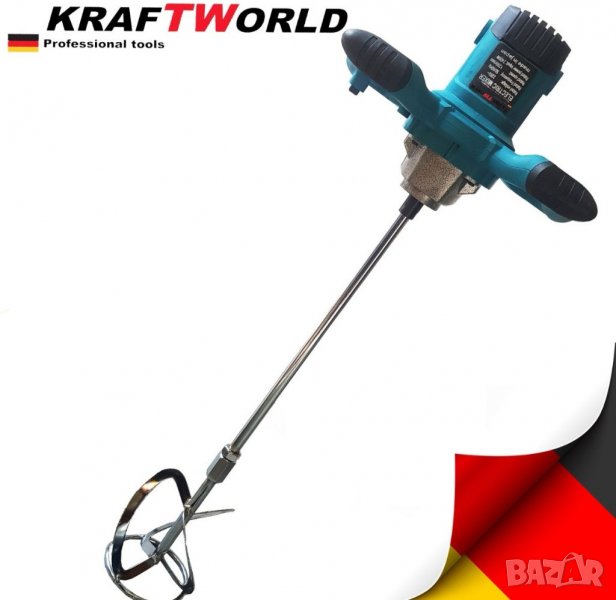 Немска Бъркалка за Бетон 2400W Стройтелен Миксер Цимент  , снимка 1