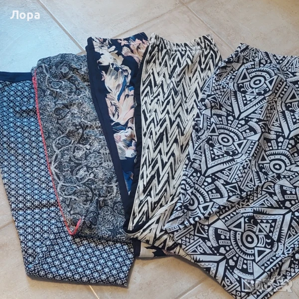 Летни дамски панталони 5 бр., снимка 1