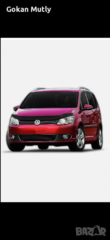 Дефлектор за преден капак за Volkswagen VW Touran 2010-2014, снимка 1