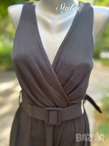 рокля с колан , снимка 5 - Рокли - 51322931