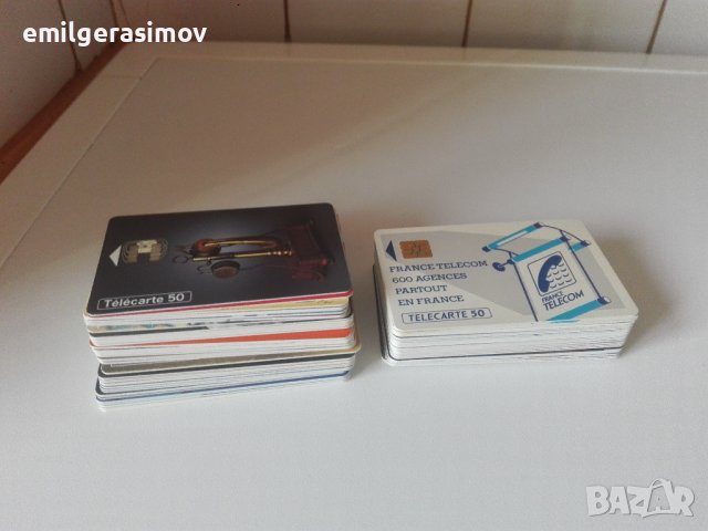 Фонокарти - 69 броя и лот пощенски картички.