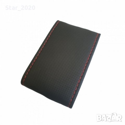 Шиещ калъф BOSS за авто волани - черен с червен перфориран, снимка 2 - Аксесоари и консумативи - 32600107