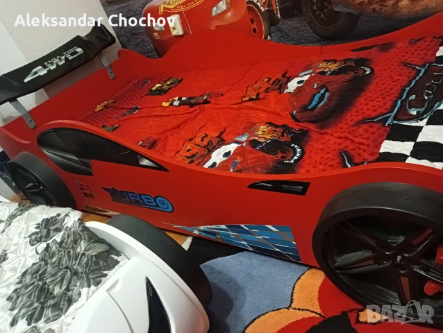 Детско легло кола , снимка 4 - Мебели за детската стая - 53474556