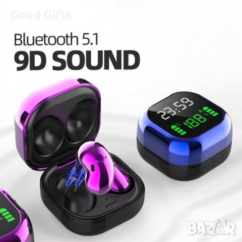 Безжични Bluetooth Слушалки Тапи S9SE, снимка 4 - Слушалки, hands-free - 38118369