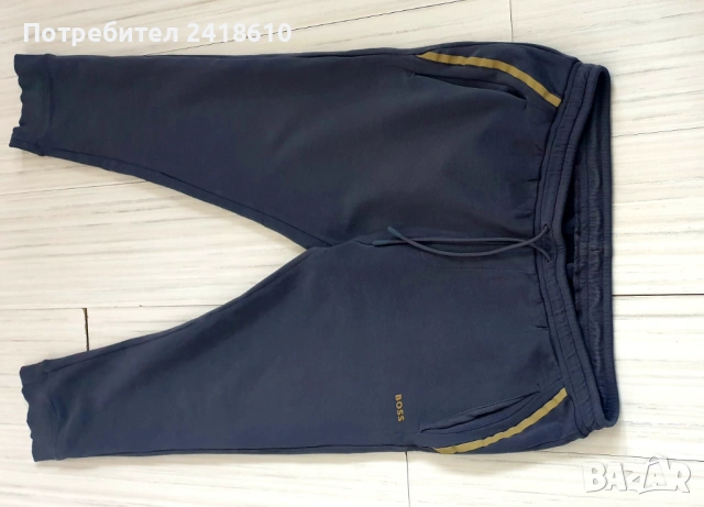 Hugo Boss Hadiko 2 Mens Cotton Pant Size L ОРИГИНАЛ! Мъжко Долнище!, снимка 10 - Спортни дрехи, екипи - 53088858