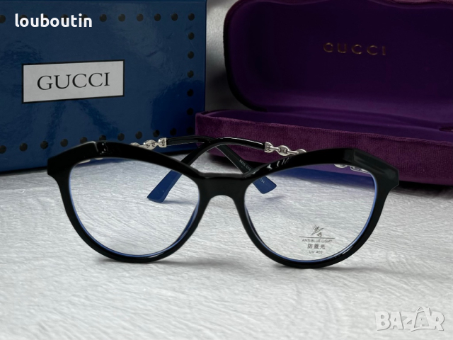 Gucci диоптрични рамки.прозрачни слънчеви,очила за компютър, снимка 7 - Слънчеви и диоптрични очила - 44884158