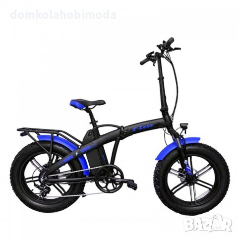 Електрически Велосипед ZEUS, С бързо сглобяване и разглобяване, 5 цвята, До 120 килограма, снимка 5 - Велосипеди - 32551623