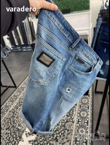 Мъжки къси дънки висок клас Dsquared , снимка 15 - Дънки - 40239626