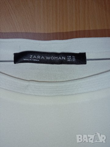 Блуза от шифон Zara Xl, снимка 3 - Тениски - 39967711