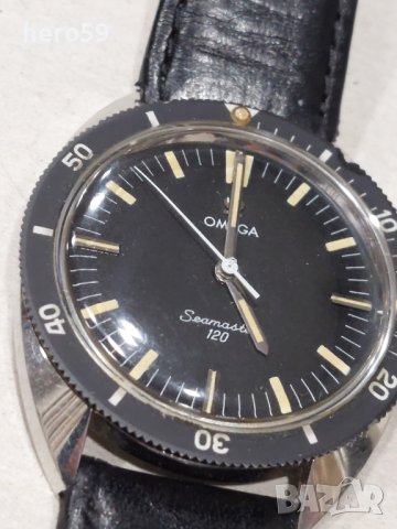 Мъжки колекционен часовник Омега Симастер( Omega  Seamaster 120 Diver Manual Wind 37m cal.601), снимка 10 - Мъжки - 43290505