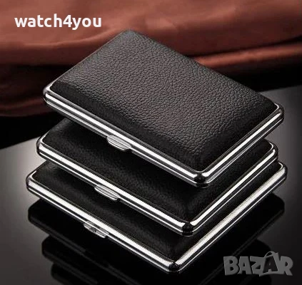 НОВА ЛУКСОЗНА ТАБАКЕРА ЗА 100ММ SLIM И 80ММ ЦИГАРИ. КОЖЕНИ ТАБАКЕРИ CIGARETTE BOX TABAKERA TABAKERI, снимка 7 - Табакери - 21802781