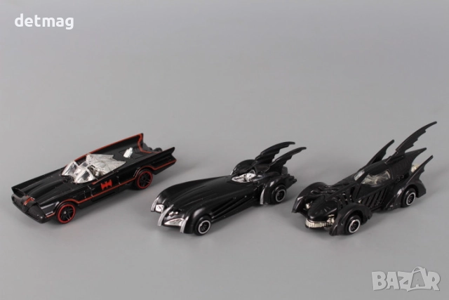 Метален комплект Камион и 6 коли Батмобил DARENLAND, снимка 4 - Коли, камиони, мотори, писти - 52576197