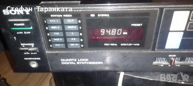 Усилвател със радио тунер Sony , снимка 2 - Ресийвъри, усилватели, смесителни пултове - 53278316