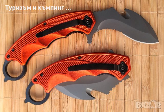 Сгъваем нож /карамбит/  FOX F91 , снимка 14 - Ножове - 18017914