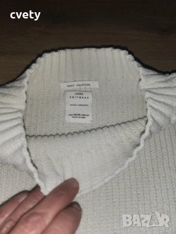 Детски пуловер ZARA за ръст 164-170 , снимка 5 - Детски пуловери и жилетки - 51799263