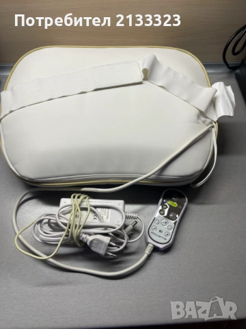 Масажна възглавничка Шиацу масаж Rowenta MM5050, снимка 3 - Масажори - 53355295