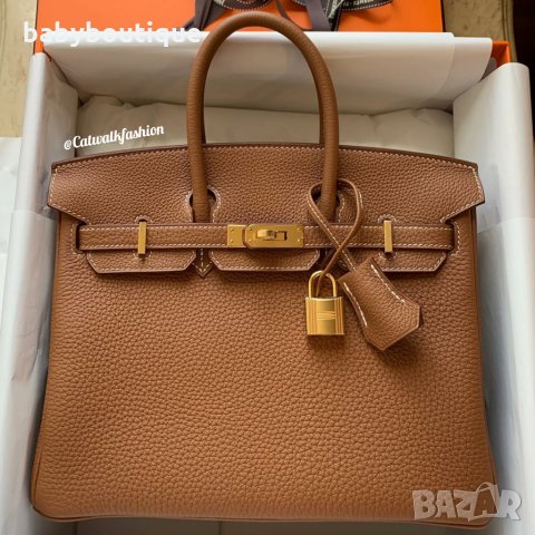 Hermes Birkin Gold, снимка 2 - Чанти - 26319949