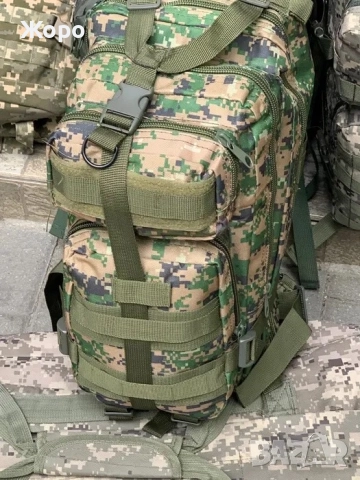 Тактическа Раница+Подарък-Тактически колан, снимка 2 - Екипировка - 52423891