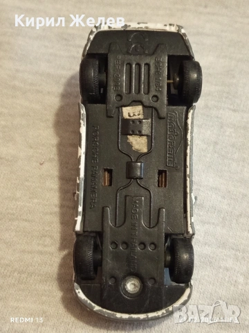 Метална количка Police Porsche Panamera за КОЛЕКЦИЯ ДЕКОРАЦИЯ 27028, снимка 7 - Колекции - 53570618