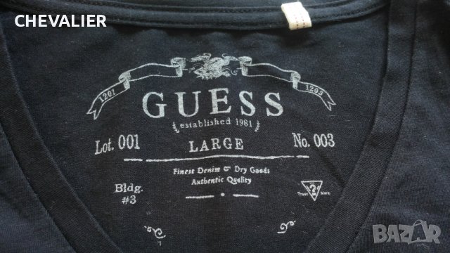 GUESS MENS T-Shirt Размер M мъжка тениска 4-60, снимка 6 - Тениски - 44016524