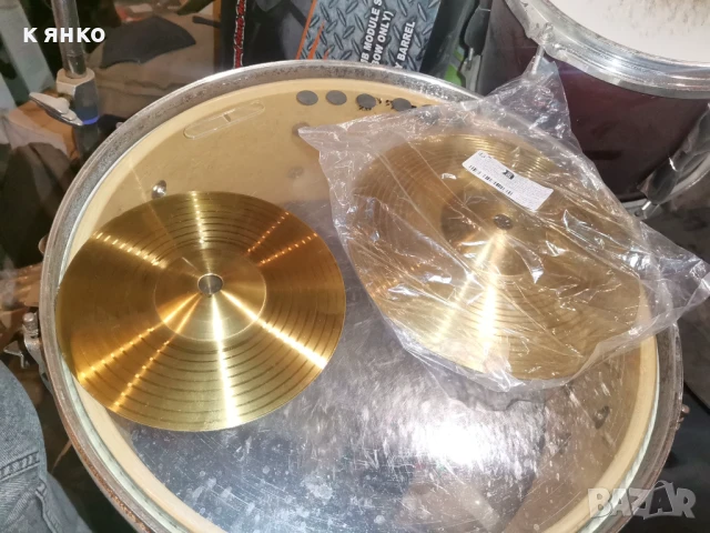 барабани педал / чинели, снимка 2 - Ударни инструменти - 39721155