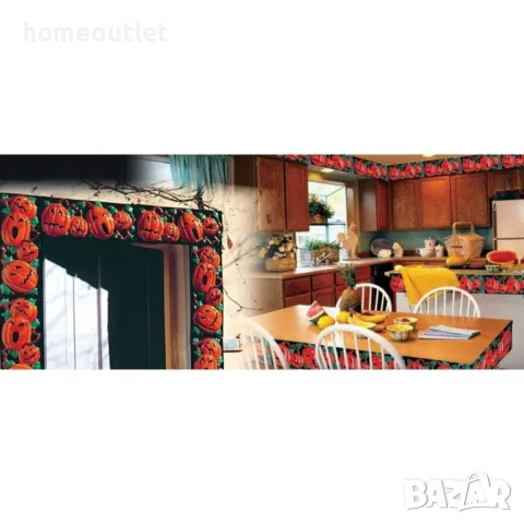 PVC декоративни табели за Хелоуин, комплект от 4 бр., снимка 3 - Други - 47677188