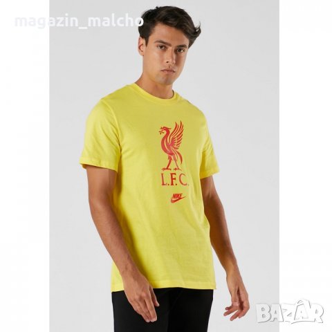 Мъжка Тениска - Nike FC LIVERPOOL 2021-22 Future; размери: S и M, снимка 2 - Футбол - 37229730