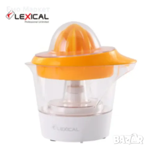 Цитрус преса Lexical LCJ-2110 Оранжев/Зелен - Гаранция 24 месеца , снимка 4 - Сокоизстисквачки и цитрус преси - 49292302