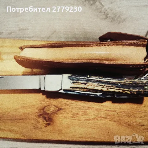 Многофункционална ножка с чирени от рог Нова, снимка 10 - Ножове - 50435378