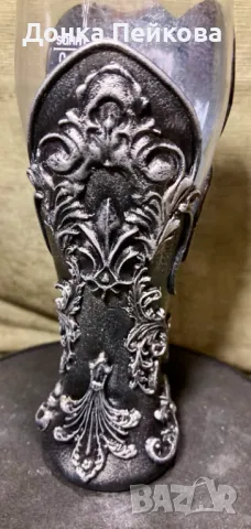 Ръчно декорирана халба за бира 330мл, снимка 3 - Чаши - 48885610