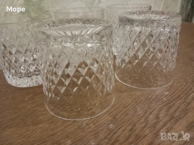 Кристални чаши за уиски , снимка 5 - Чаши - 48921290