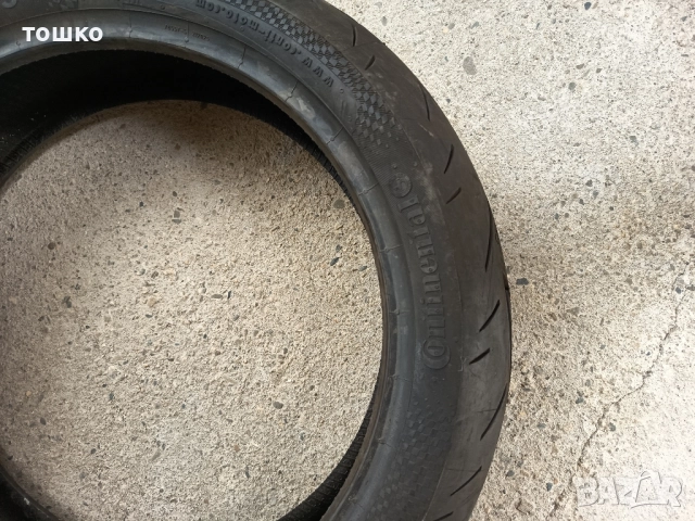 Пистова гума Continental 160/60/ZR 17, снимка 5 - Гуми и джанти - 51483181
