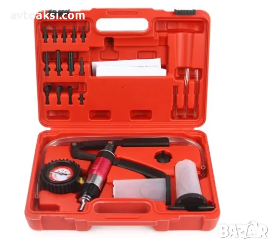 Вакуум помпа за обезвъздушаване на спирачна система и съединители, снимка 2 - Аксесоари и консумативи - 49135185