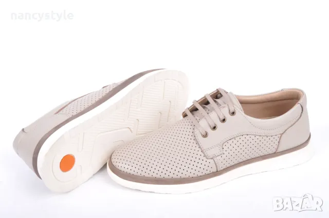 Мъжки обувки от естествена кожа, снимка 4 - Ежедневни обувки - 50108196