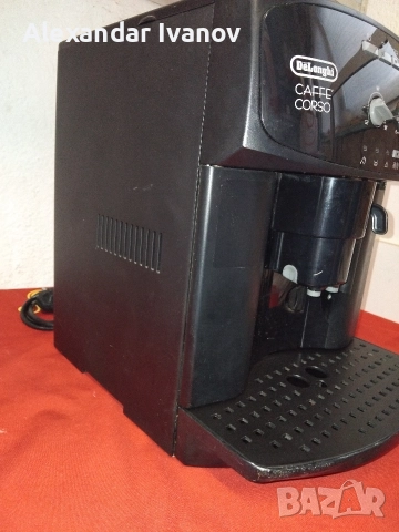 Продавам кафемашина робот с кафе на зърна Delonghi Caffe Corso, снимка 2 - Кафемашини - 52678884