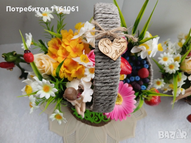 НОВО СВЕЖО ЗА 8-Март, снимка 6 - Декорация за дома - 53293925