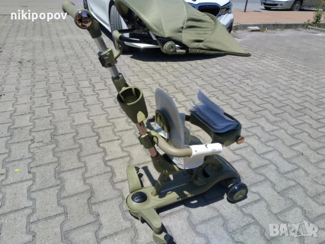 BYOX Детска тротинетка Cornet 6в1 зелен, снимка 8 - Скутери и тротинетки - 53564043