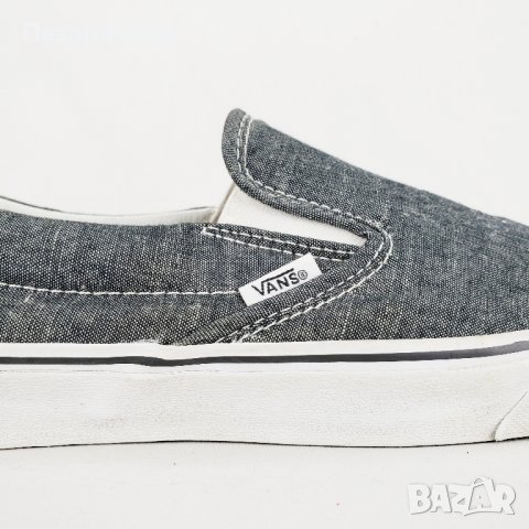 VANS Slip-On T376 Оригинал Летни Обувки Ленени Кецове Платненки Лен Като Нови 46, снимка 4 - Кецове - 38752241